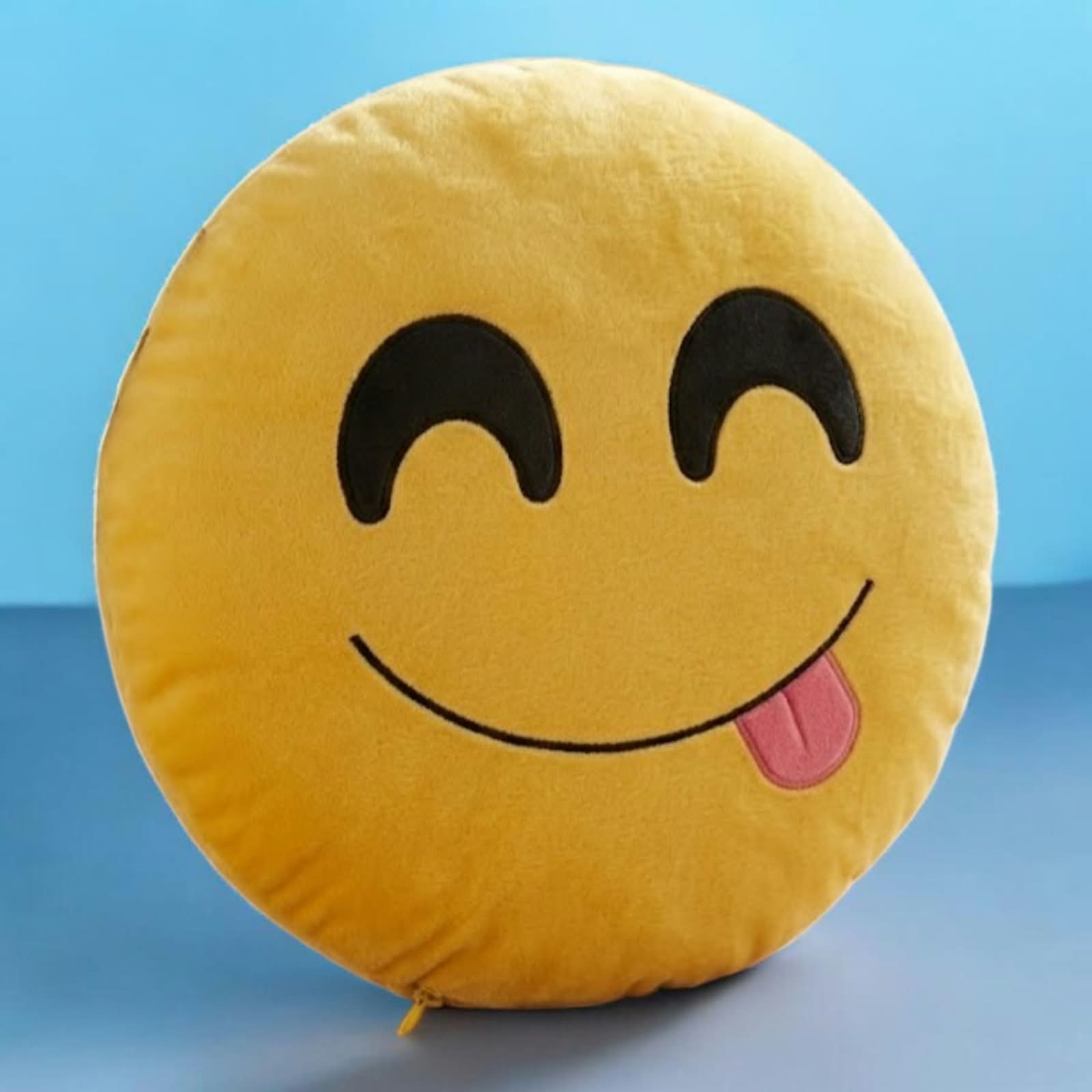 Excited Emogi Cushion Velvet