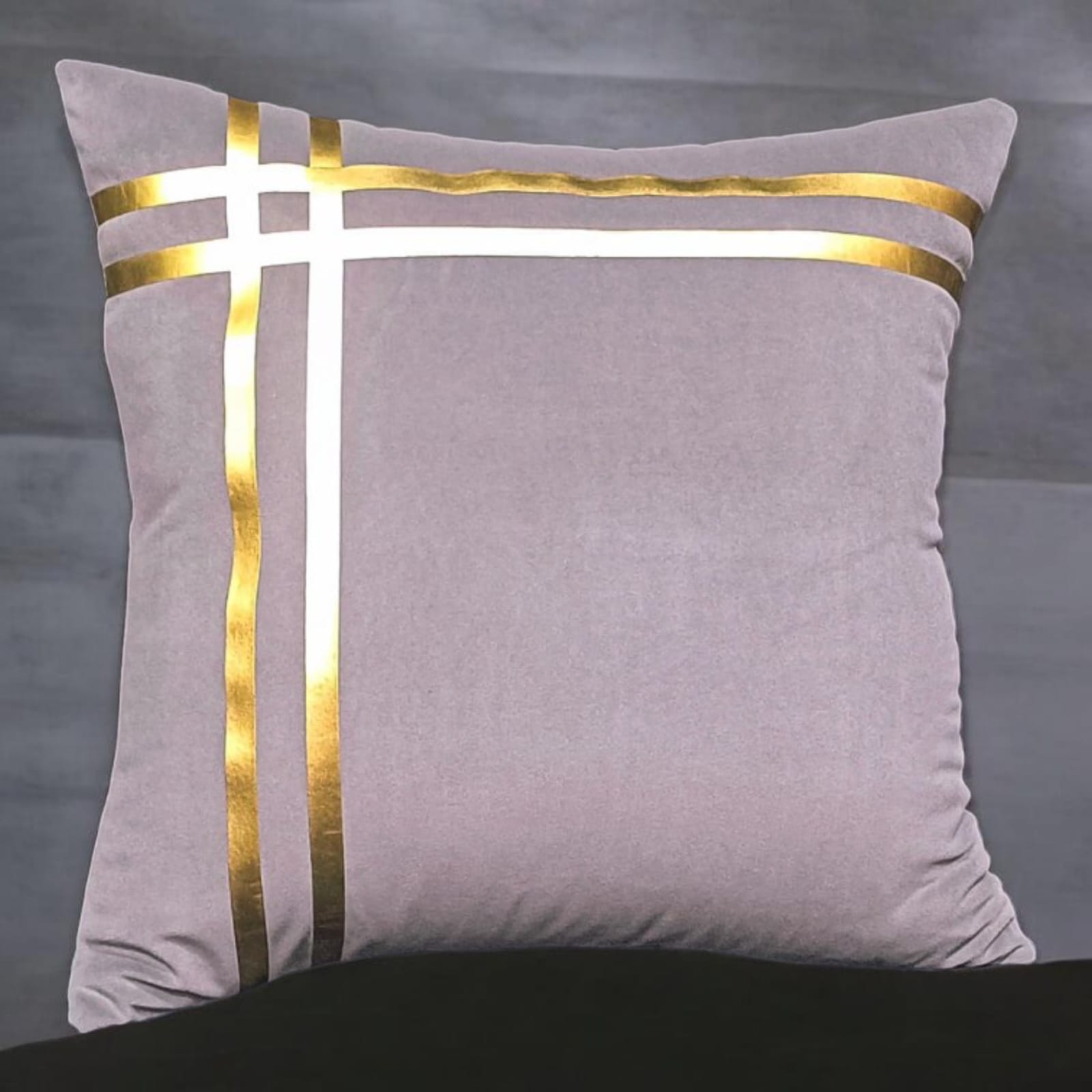 Luxury Laser Cut Cushion Velvet Mist