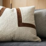 Modern Bouclé & Suede Patchwork Decorative Cushion Cover
